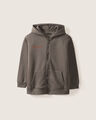 Sudadera Gris Abierta,GRIS CARBON