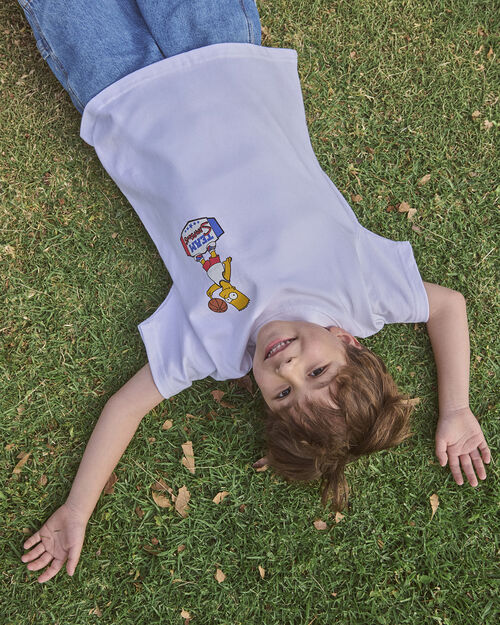 Playera Estampado Simpson