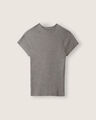 Top Punto Cuello Perkins,GRIS