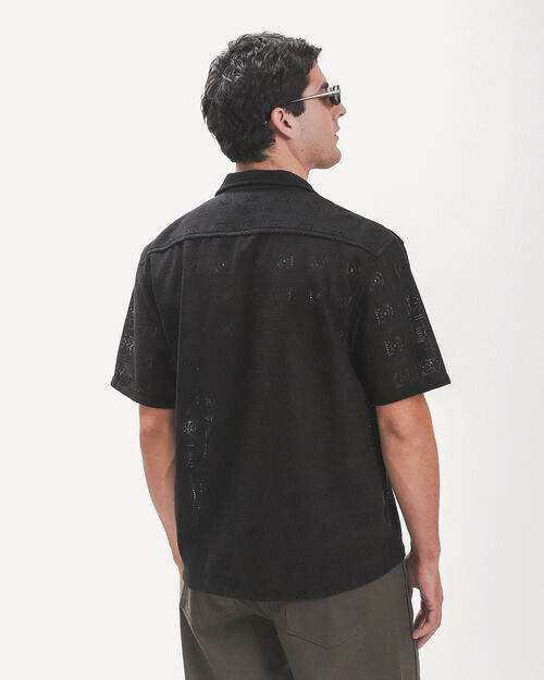 Camisa Resort Negra