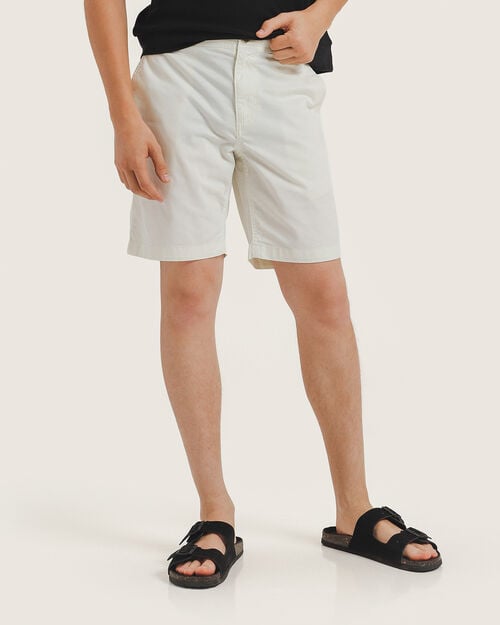Short Blanco Fit Slim