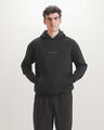 Sudadera Morada Gorro,NEGRO P1