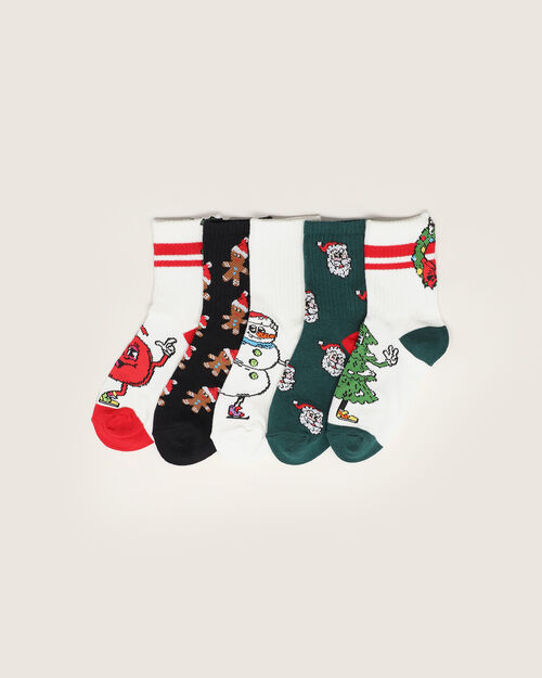 Pack 5 Calcetines Navideño