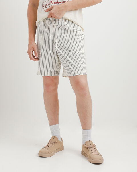 Short Rayas Beige