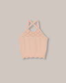 Crop Top De Tejido Crochet,ROSA CLARO