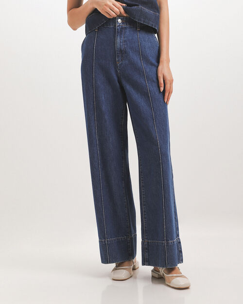Jeans Wide Leg Valenciana