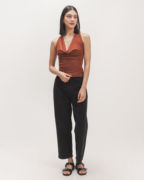 Top Halter Naranja