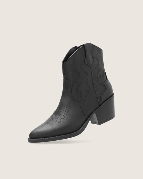 Bota Negra Vaquera