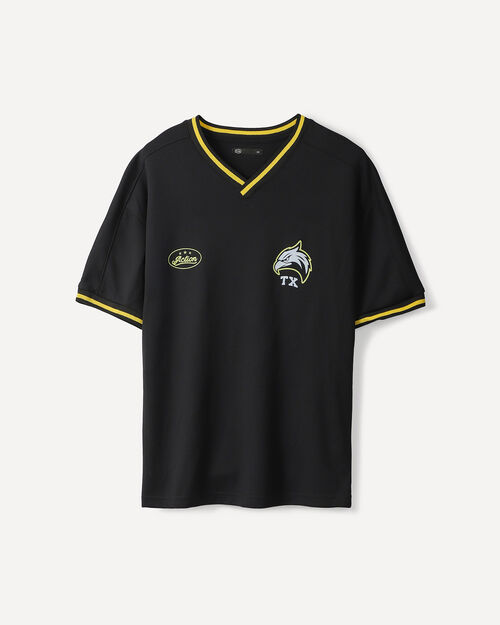 Playera Negra Deportiva