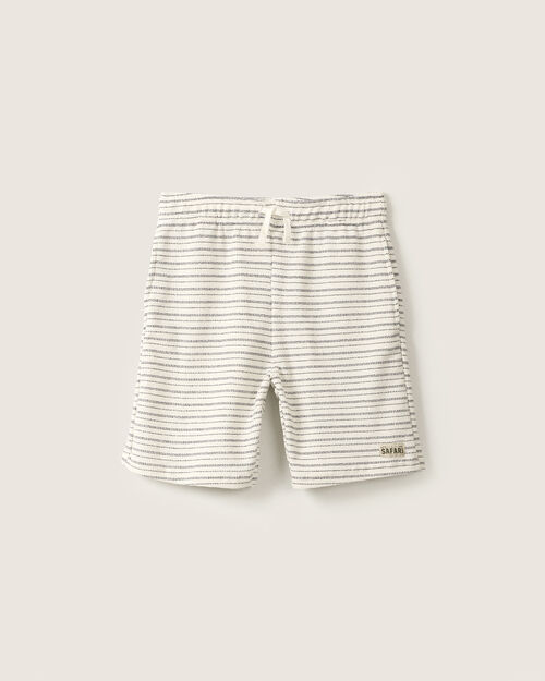 Short Rayas Con Textura