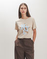 Playera Roja Dise&ntilde;o,BEIGE