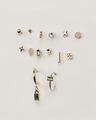 Set Aretes Dorados,AMARILLO OCRE
