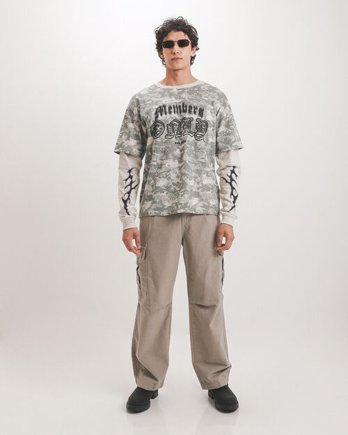 Playera Doble Manga