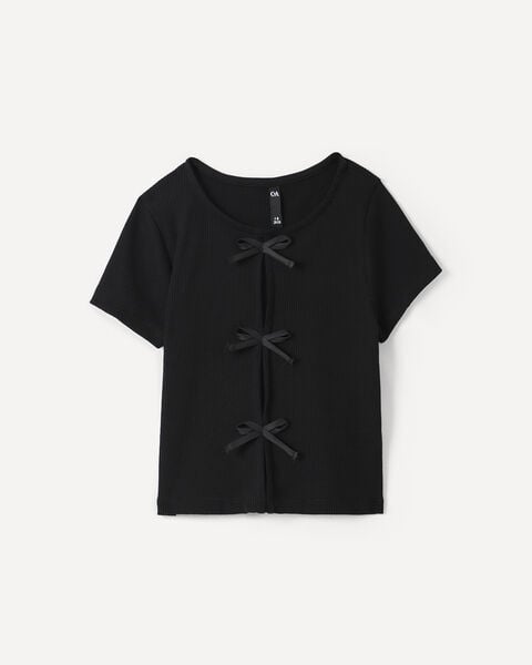 Playera Negra Mo&ntilde;os