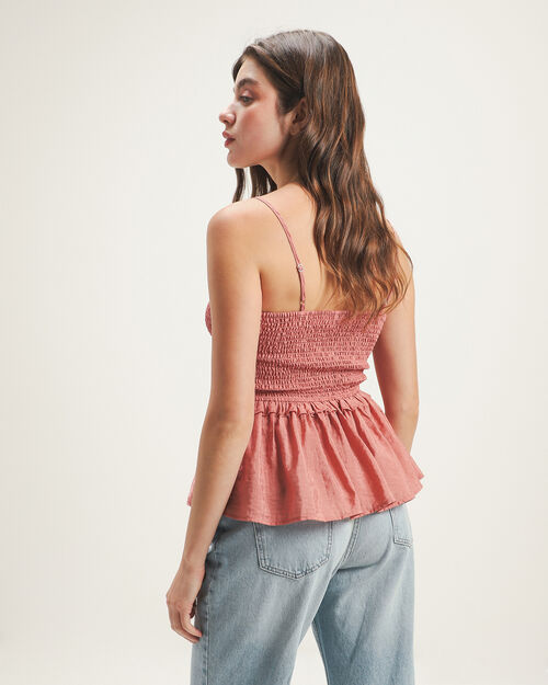 Blusa Tirantes Rosa