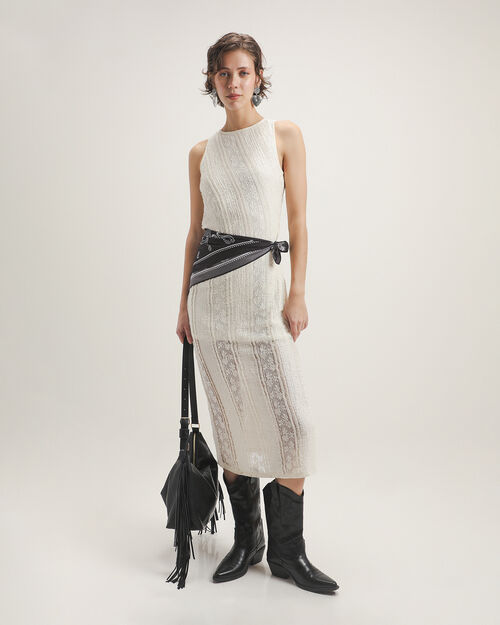 Vestido Midi Encaje