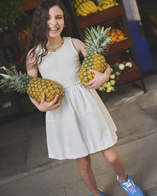 Vestido Corto Bloques