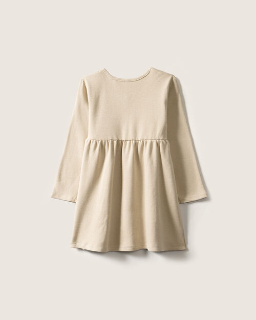 Vestido Café Sólido