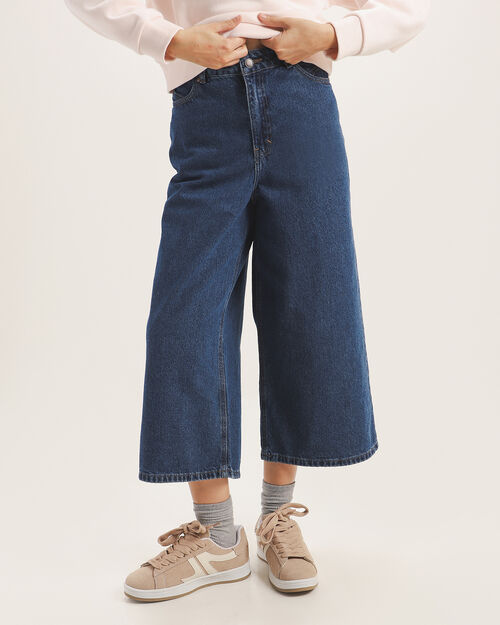 Jeans Fit Culotte