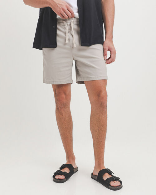 Short Casual Beige