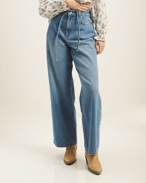 Jeans Azul Wide Leg