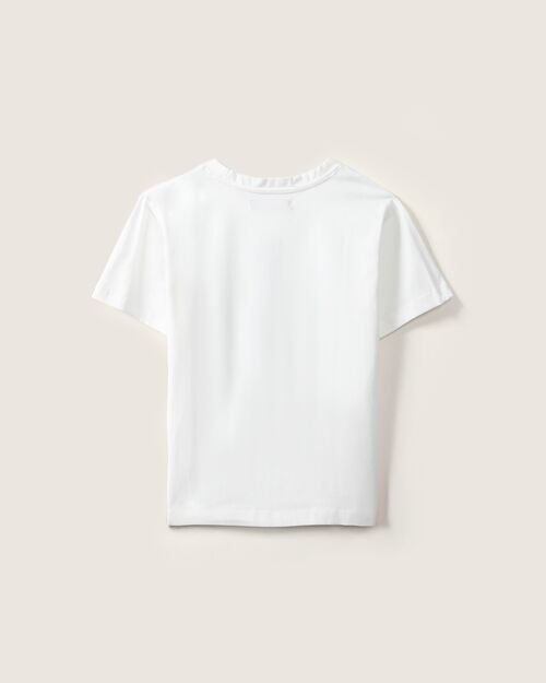 Playera Blanca Manga Corta