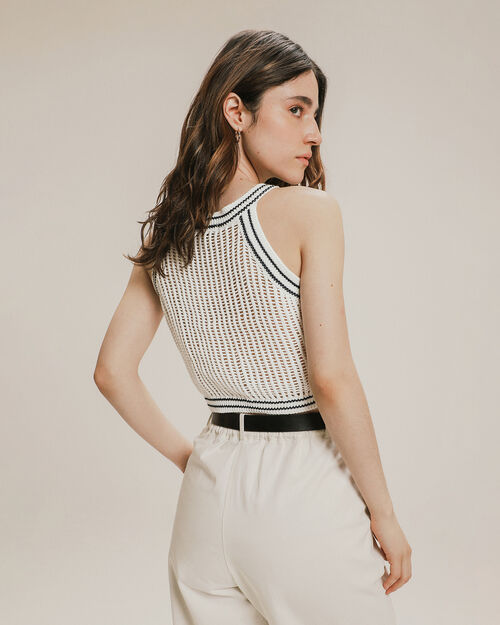 Crop Top Sin Mangas