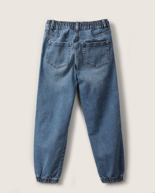 Jogger De Mezclilla Azul