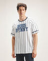 Playera Rayas Bugs Bunny,BLANCO