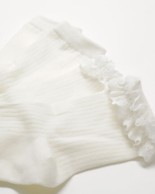 Calcetines Blancos Encaje
