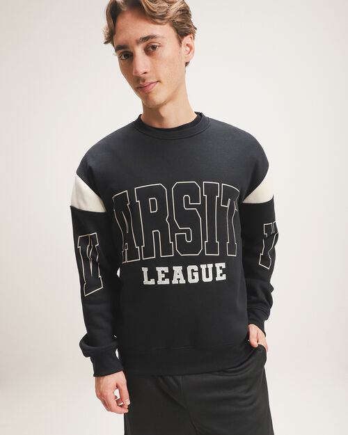 Sudadera Negra Estampada