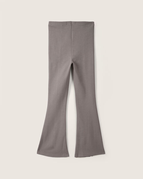 Leggings Gris Fit Flare