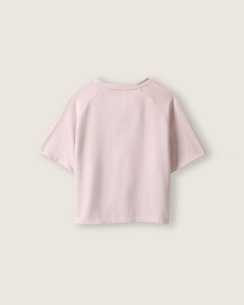 Playera Cropped Manga Corta