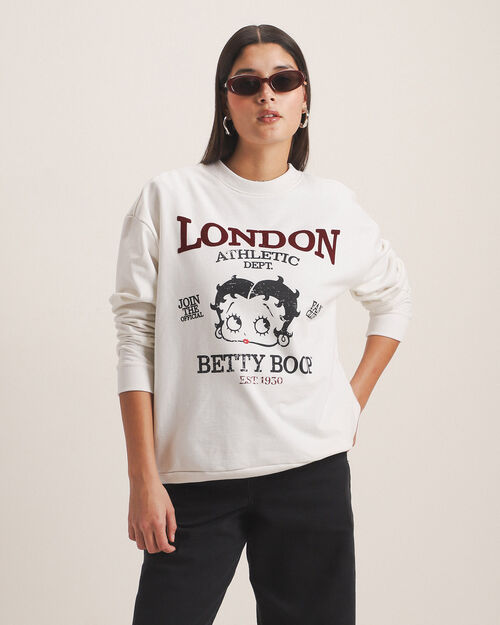 Sudadera Cerrada Betty Boop