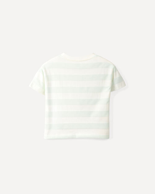 Playera Azul Dise&ntilde;o Rayas