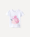 Playera Gr&aacute;fico Unicornio,BLANCO