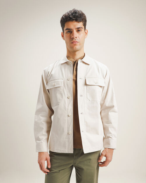 Sobrecamisa Gris Fit Regular