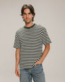 Playera Relax Rayas,VERDE BOSQUE