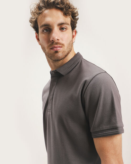 Polo Gris Fit Slim