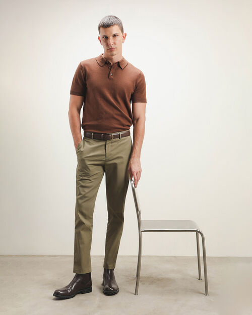 Pantalón Verde Slim Fit