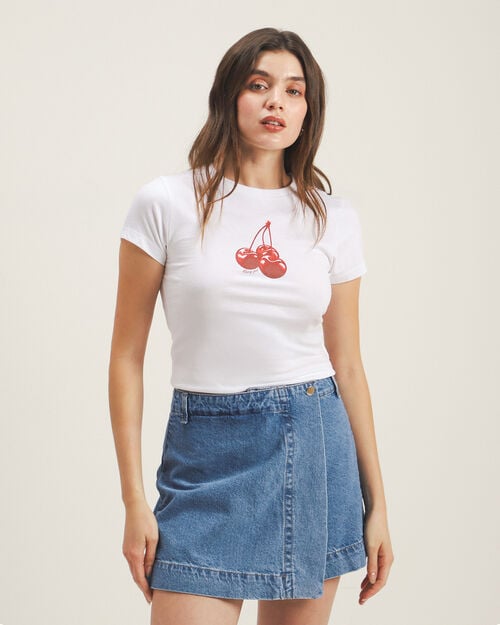 Playera Blanca Con Dise&ntilde;o