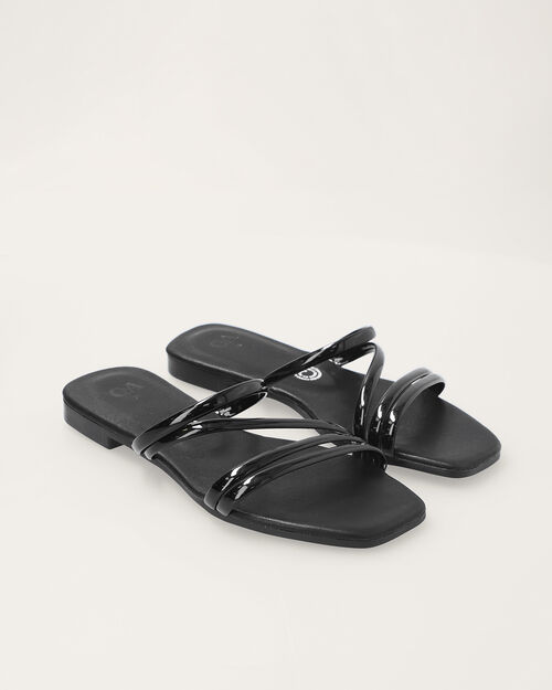 Sandalia Plana Multitiras