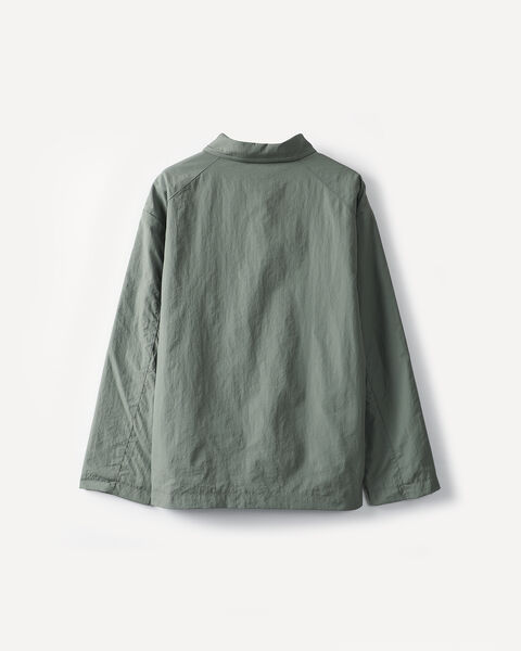 Chamarra Verde Bolsillos