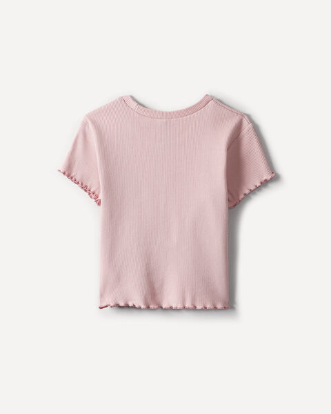 Playera Rosa Texto