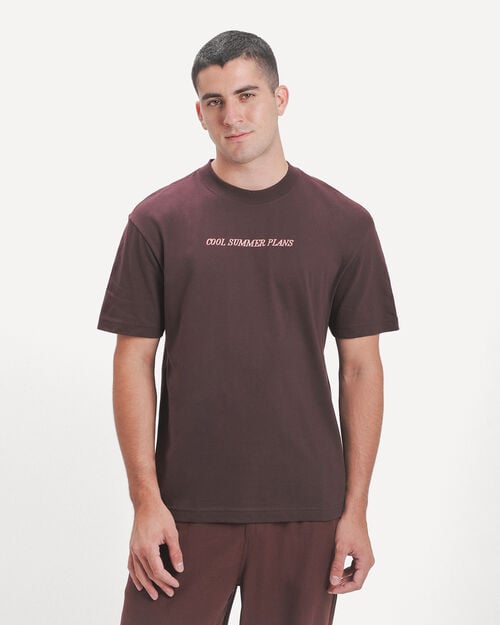 Playera Relaxed Roja