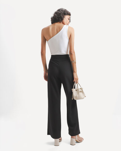 Pantal&oacute;n Negro Cinto