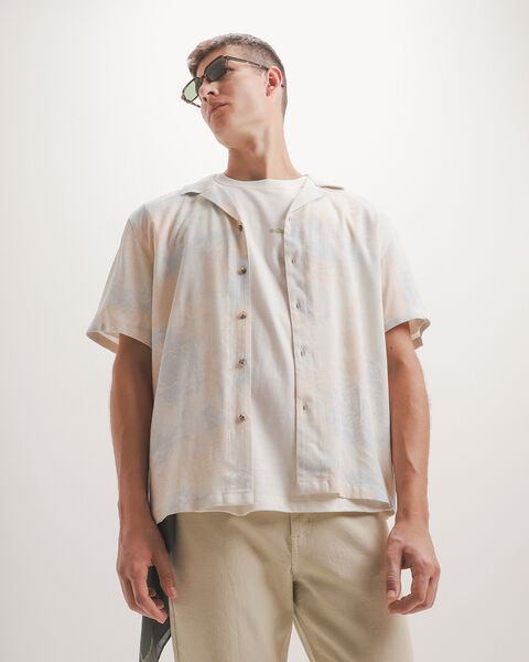 Camisa Beige Fit Relaxed