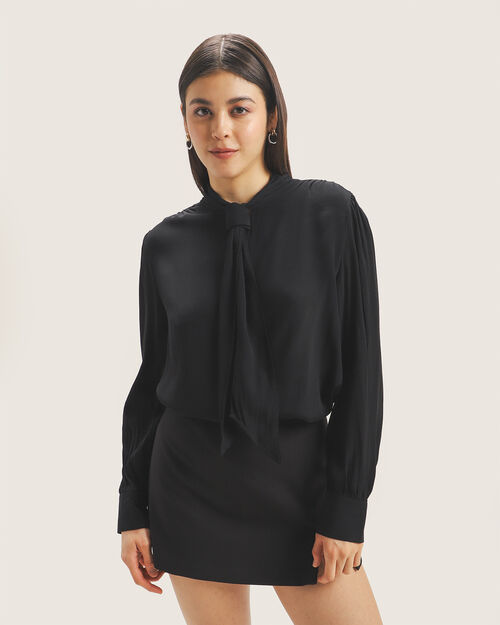 Camisa Manga Larga Negra