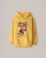 Sudadera Hoodie Cerrada,AMARILLO MOSTAZA
