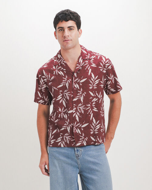 Camisa Estampado Tropical